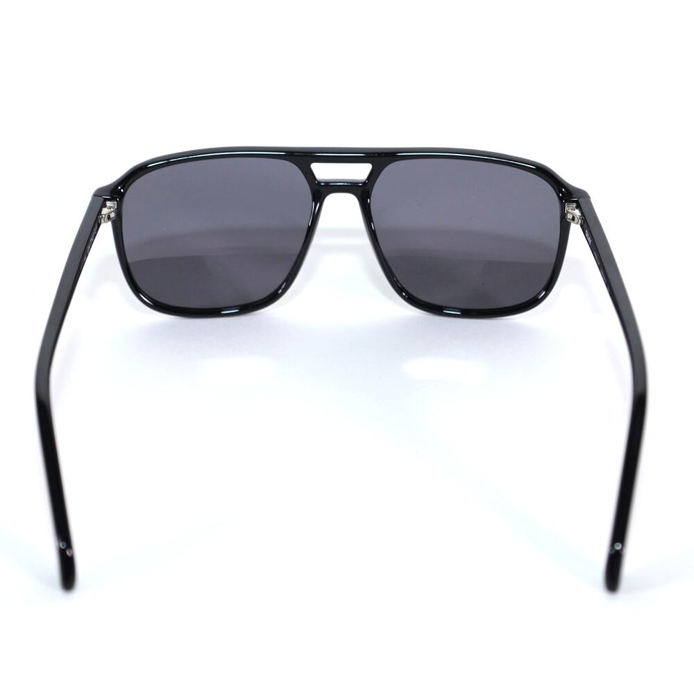 Quay Australia ON THE FLY Polarized Aviator Sunglasses - Black / Smoke - NWT - Picture 8 of 10